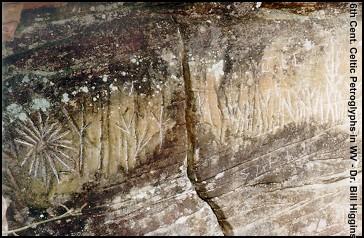 Celtic Petroglyphs in West Virginia