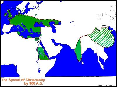 9th Century Map